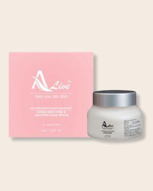 ALIVE DAY CREAM WITH MORUS ALBA ROOT EXTRACT (WHITE MULBERRY) AND OLIVE LEAF EXTRACT